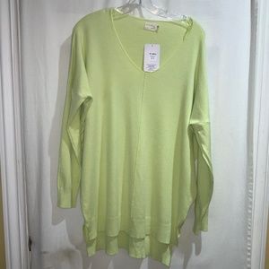 Dreamers Down to Earth sweater  Sz M/L Oversized hi low hem super soft